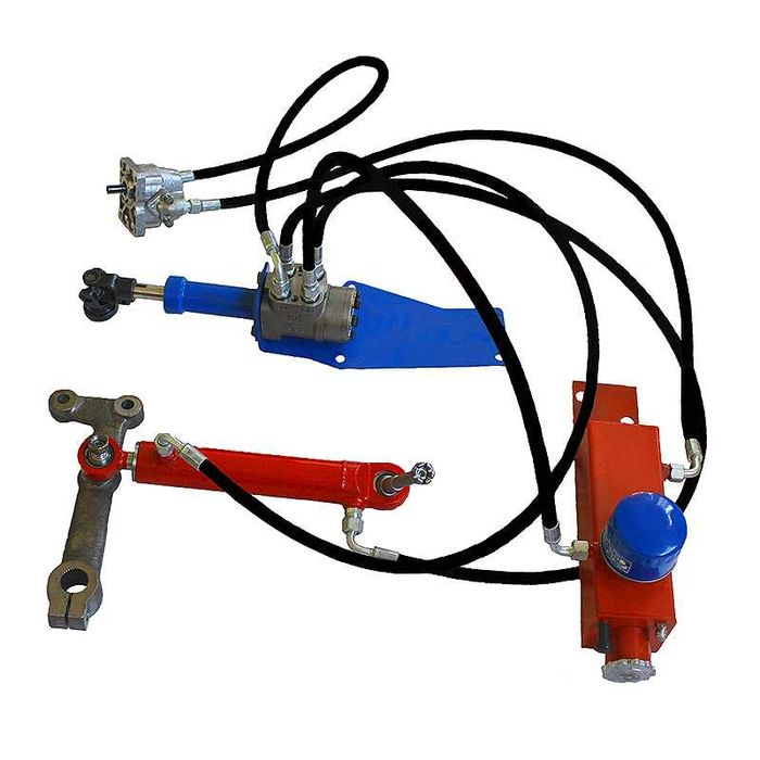 Переобладнання рульового ЮМЗ під насос-дозатор