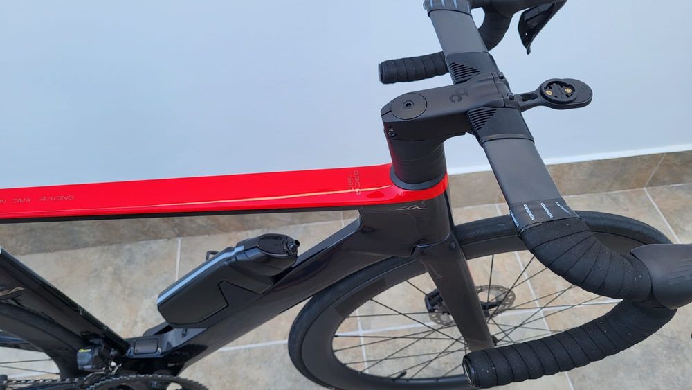 Orbea orca aero quadro omx,  ultegra di2 12v, potenciometro. . Rodas v
