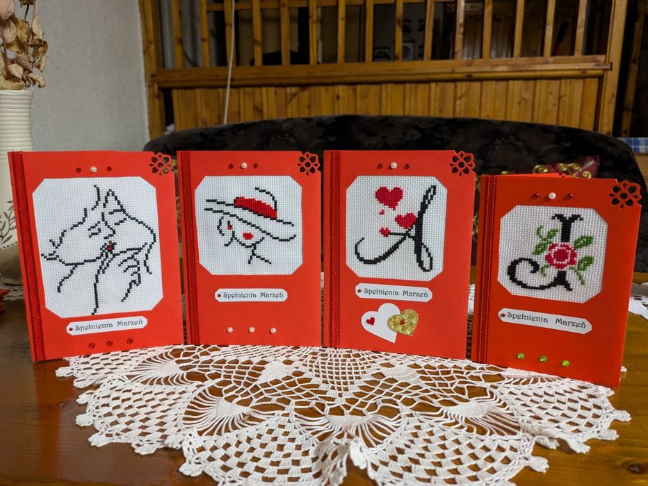 Karteczki okolicznościowe robione ręcznie