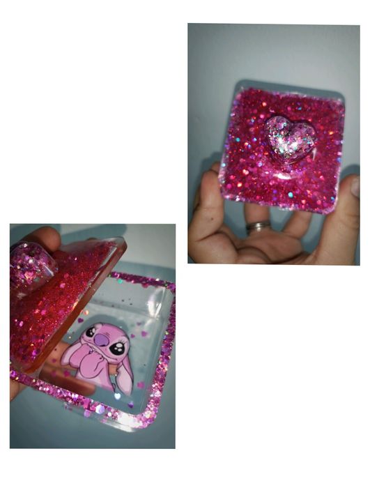 Porta jóias em resina