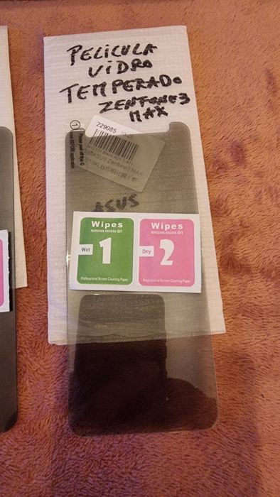Películas de vidro Temperado - Zenfone 3 Max