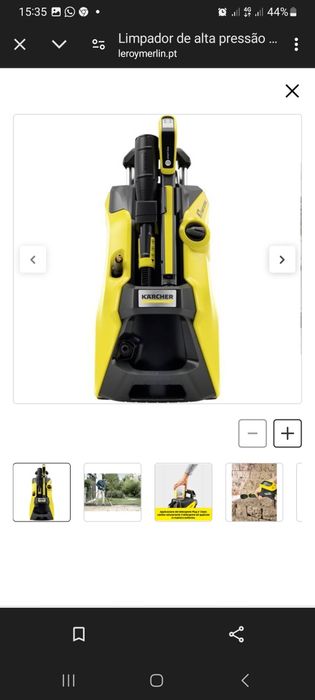 Aluguer de Maquina de Pressão K7