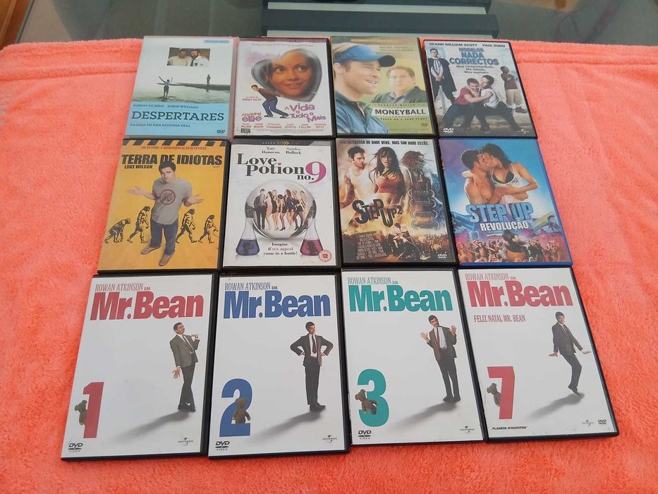 8-Coleção de 1009 filmes em muito bom estado.