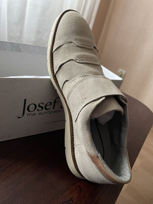 Туфли мужские замшевые Josef Seibel, 42р