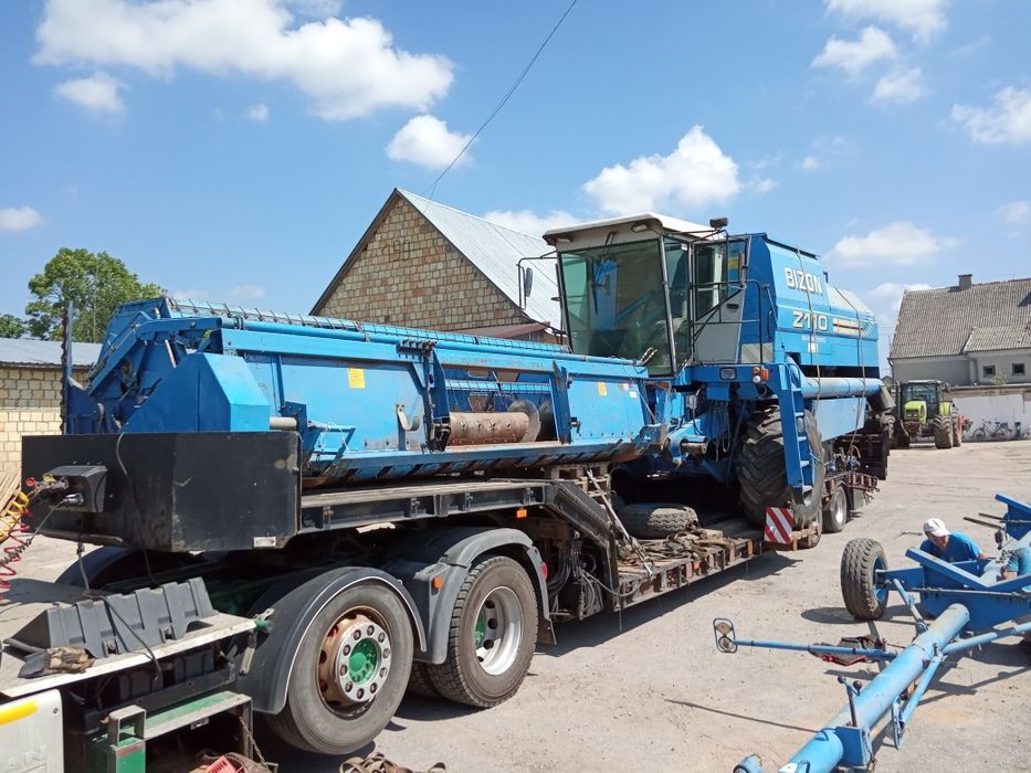 Transport niskopodwoziowy harvester forwarder kombajnów koparek