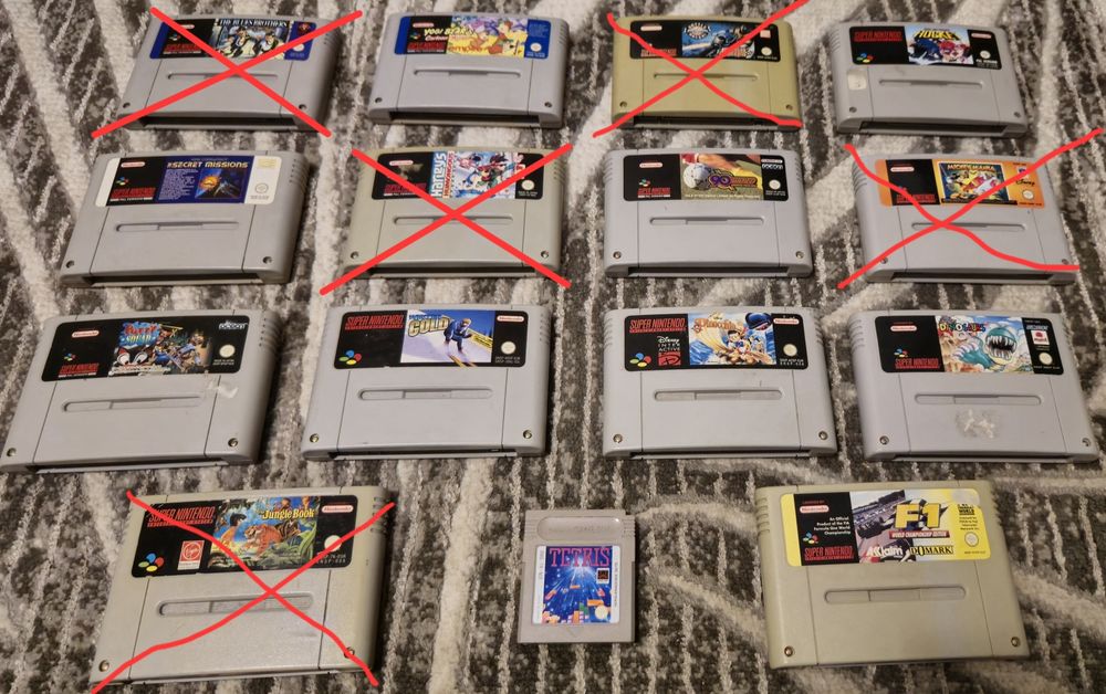 Gry na Nintendo Snes, Game Boy