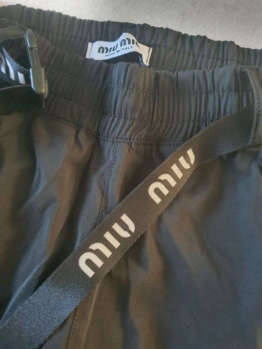 Spodnie MiuMiu bojówki
