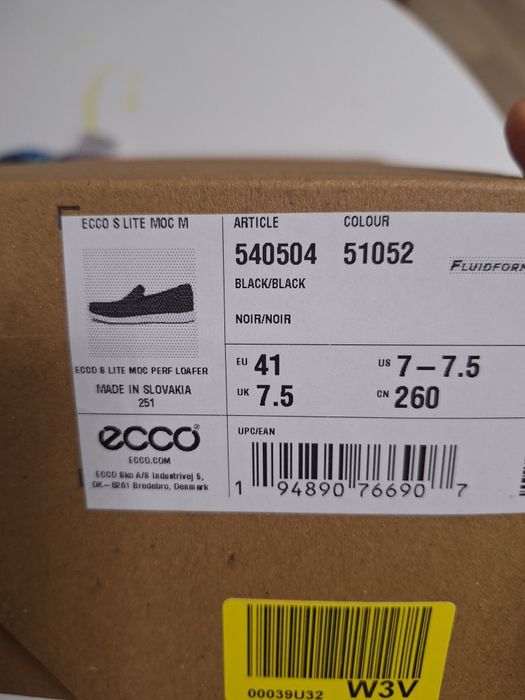 Nowe, nieużywane, buty ECCO S LITE MOC M