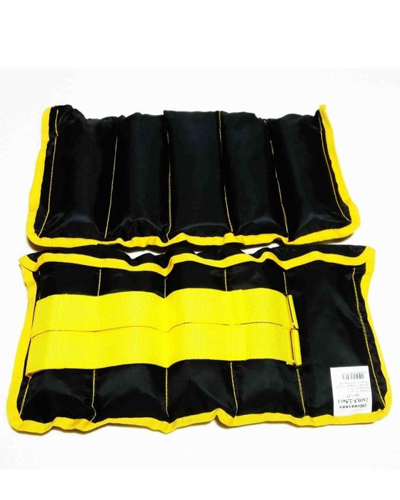 Нові обважнювачі для рук і ніг регульовані по вазі.Пара по 2,5 кг.