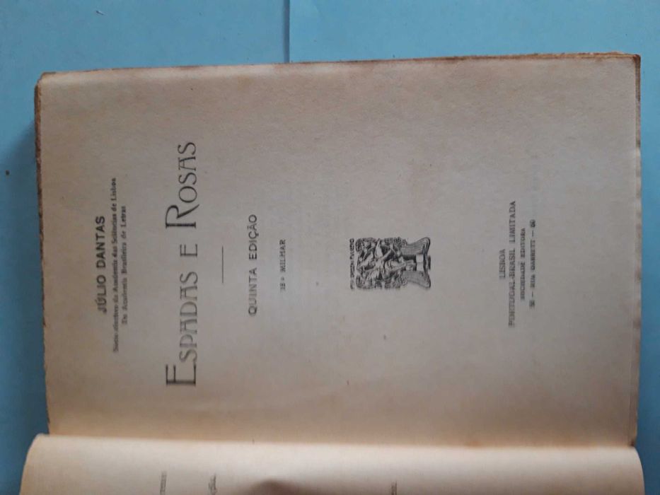 Livro Ref Par 2- Espadas e Rosas - Julio Dantas