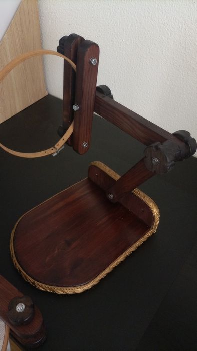 Suporte/bastidor para aros de bordar