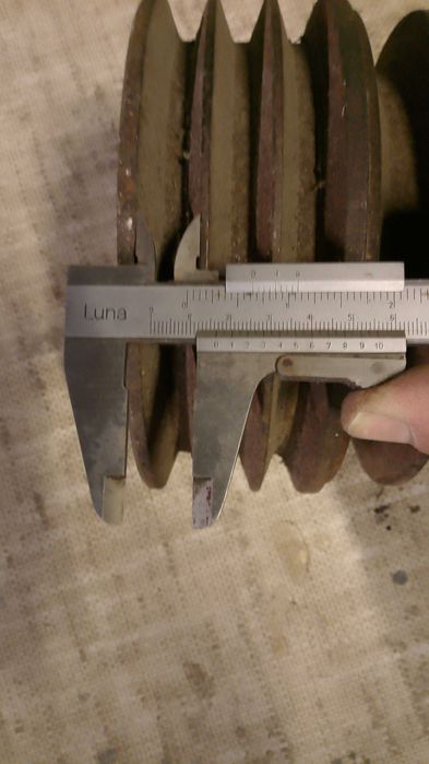 koło pasowe na 4 paski