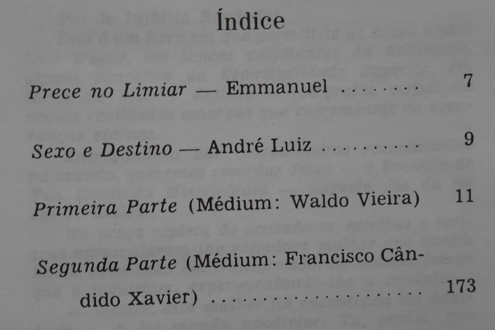 Sexo e Destino (Ditado Pelo Espírito André Luiz) de Francisco Cândido Xavier e Waldo Vieira