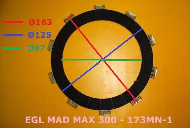 SILNIK MadMax 300 - 173MN-1 - MIX