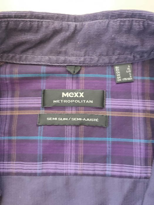 Koszula męska Mexx Metropolitan semi SLim sztruks rozmiar L jak nowa