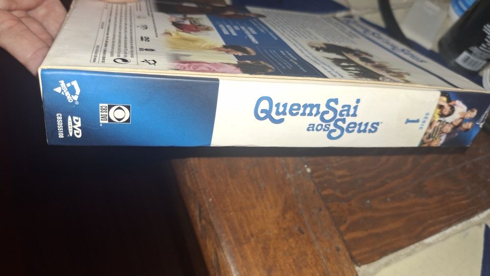 Quem sai aos seus caixa 3 dvds serie 1