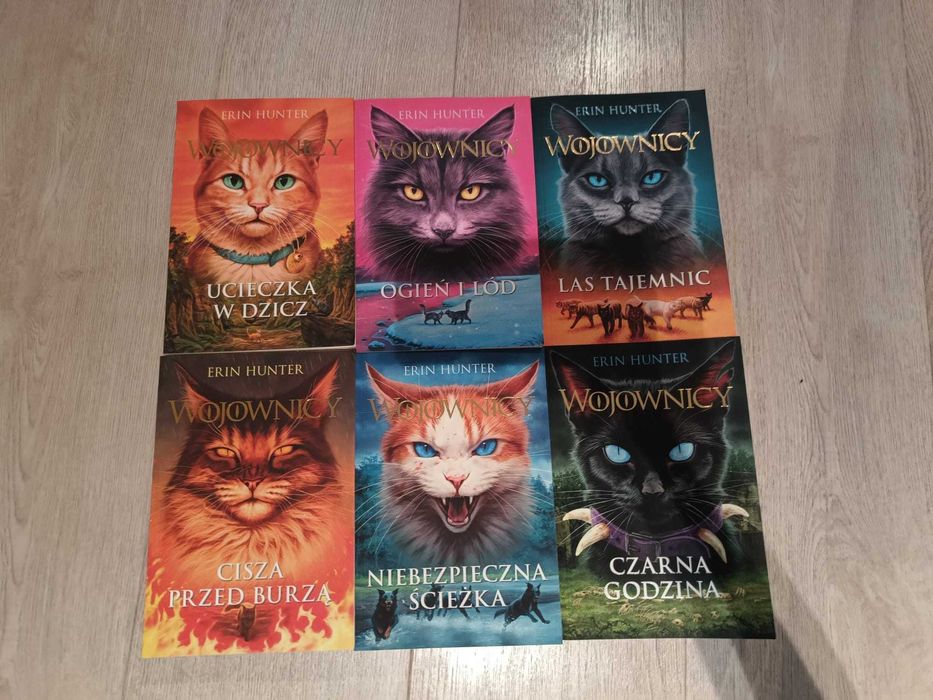 Książki Wojownicy. (6 tomów) - Erin Hunter