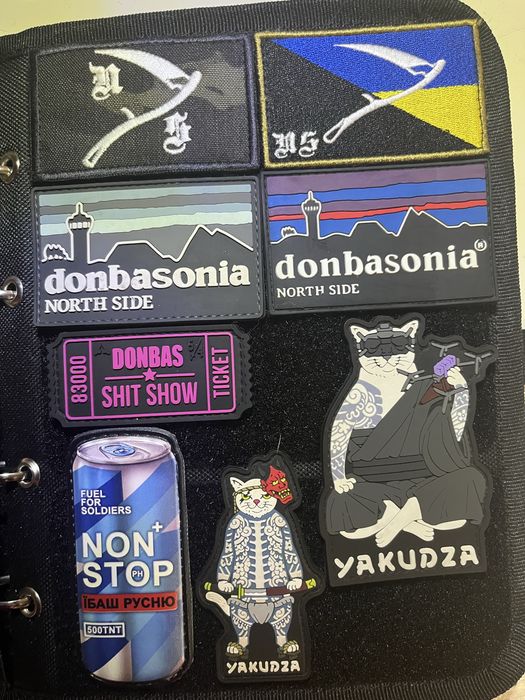 Патчі, PSD, North side group та інші.