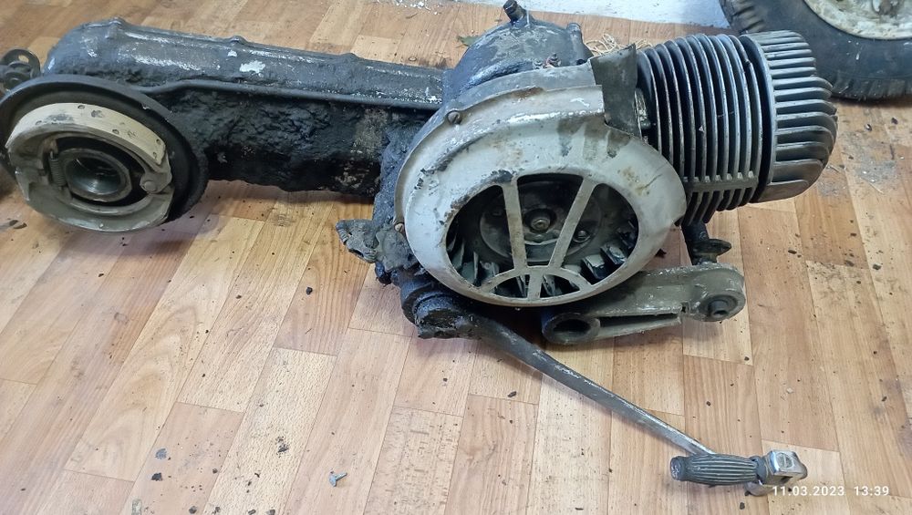 Мотор двигатель мотороллер в сборе Обмен