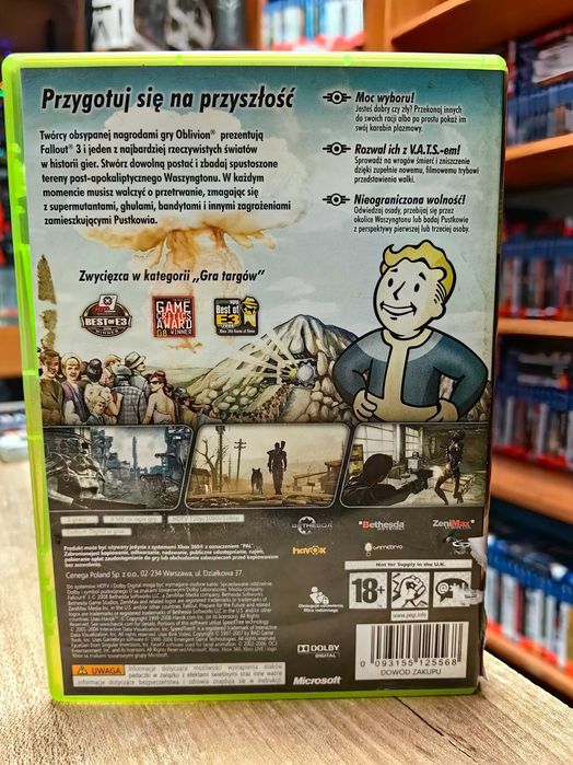 Fallout 3 PL Xbox 360 PO POLSKU Unikat Skup Wymiana SklepRetroWWA