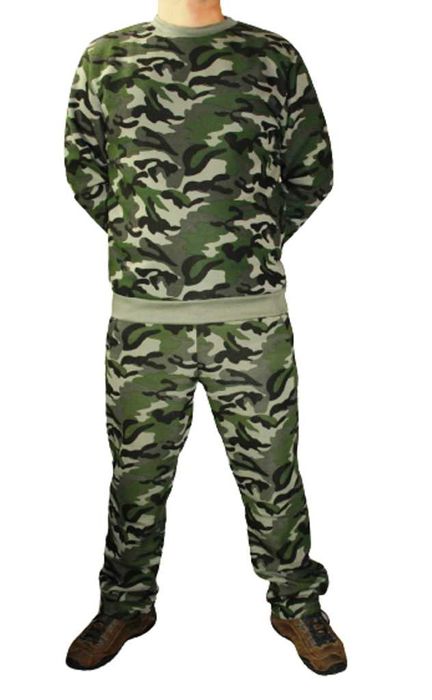 4X OCIEPLANY komplet dresowy moro rozmiar M lub 4XL PROMOCJA