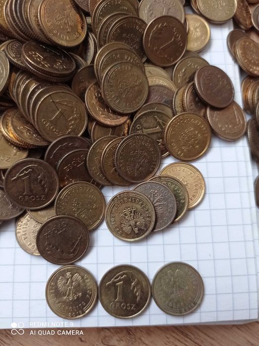 Монеты Польши один грош.