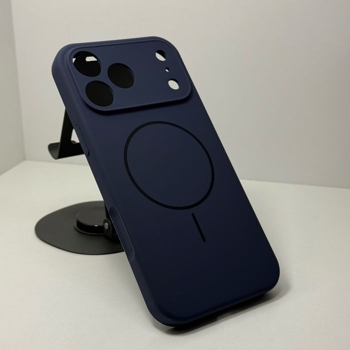 Чохол iPhone 17 Pro | 17 Pro Max MagSafe з мікрофіброю Silicone Case. Чехол айфон 17 про | 17 про макс с магсейф