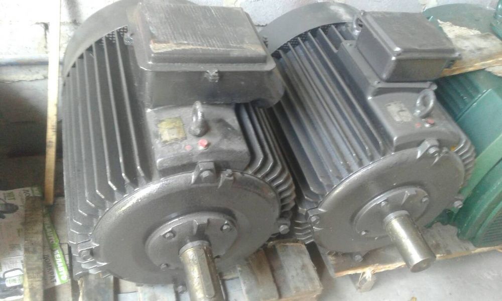 Електродвигун ,  б.у,новый,складского хранения,5.5квт,7.5,11,15,22,30к