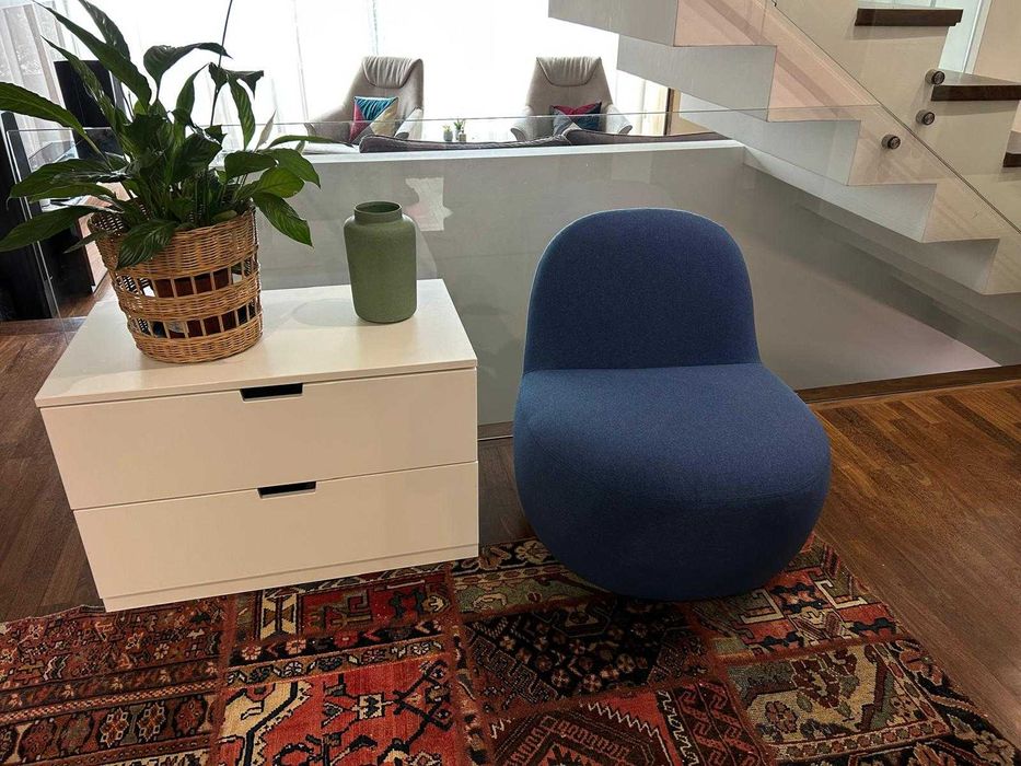 Poltrona Giratória(azul)  LILLESÄTER IKEA