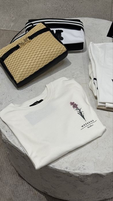 Футболки жіночі Max Mara нові, розмір S/M, білий колір, оригінал