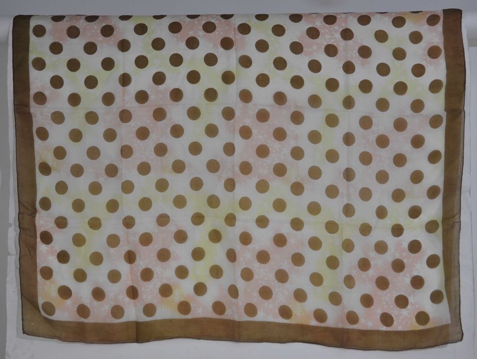 Chusta Apaszka Szal Szalik Damska Jedwabna Jedwab z Indii 102x98cm