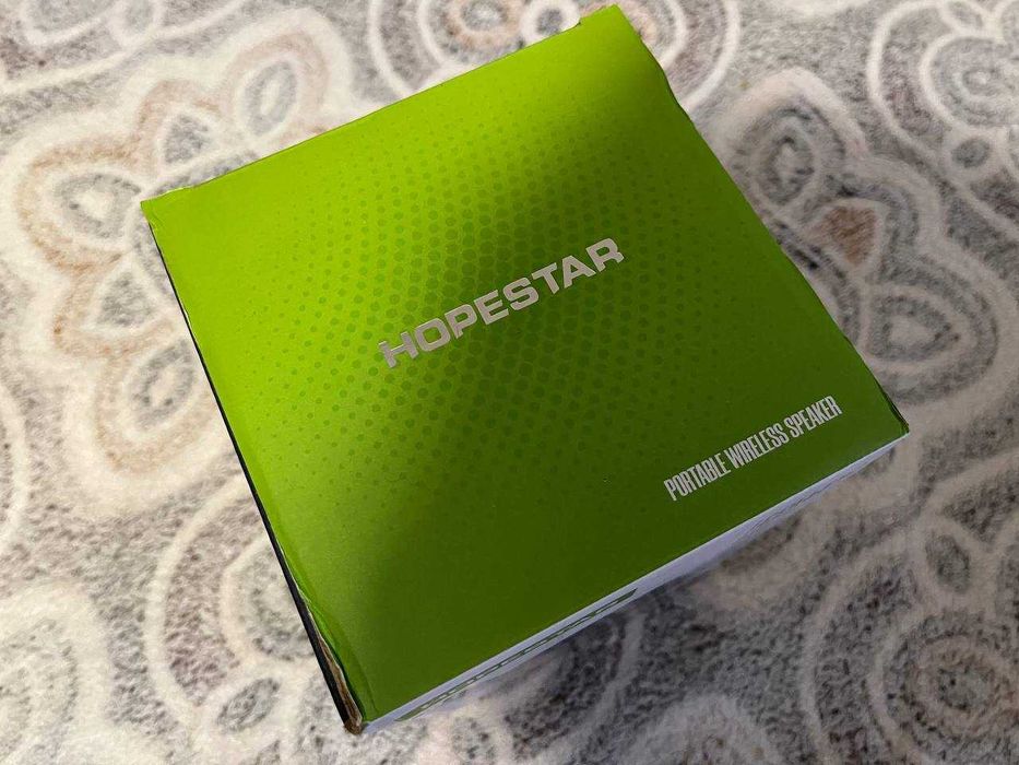 Портативна Bluetooth колонка Hopestar p65 20W з світломузикою та TWS