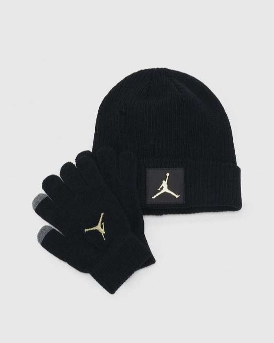 Elegancki Komplet czapka i rękawiczki Jordan - oryginał