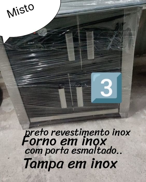 Fogão a lenha fabrico nacional