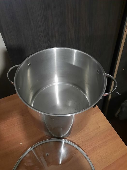 Кастрюля нержавейка 13,5 литров