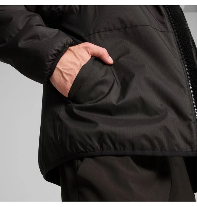 PUMA Reversible Sherpa Jacket Black