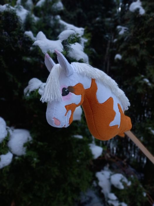 Hobby horse kasztanowato- srokaty
