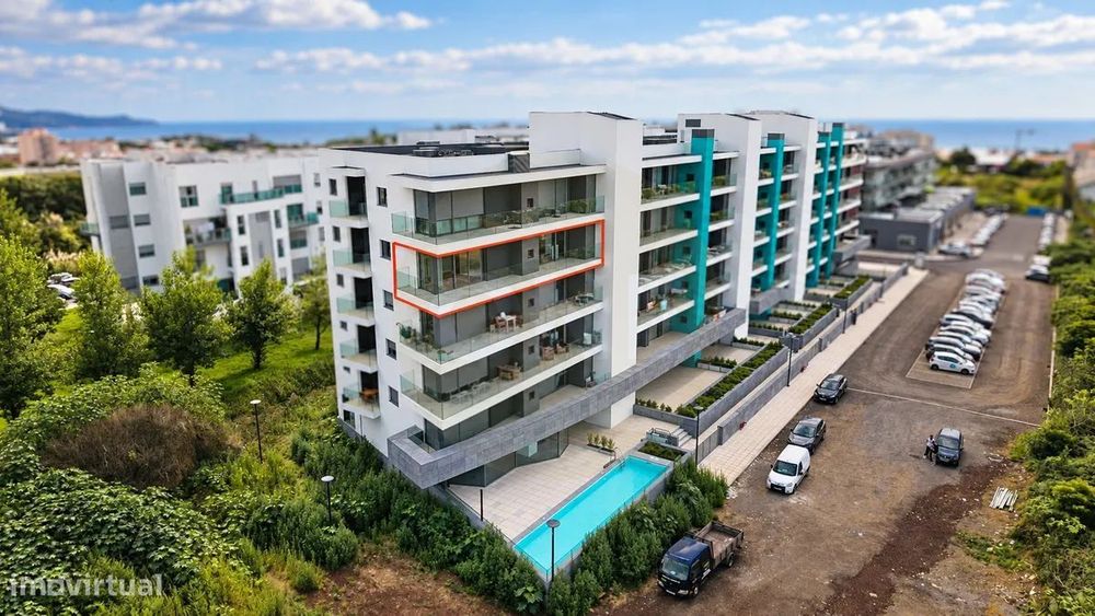 Apartamento T2 com Varanda Gourmet no Empreendimento VerDoMar