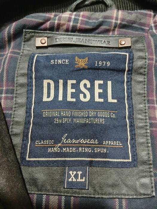 Мужская винтажная куртка Diesel Waxed  90's