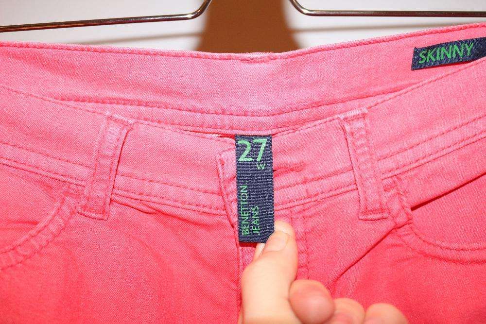 Spodnie skinny Benetton Jeans
