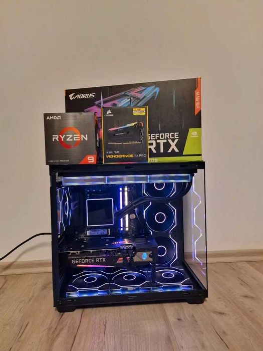 Komputer gamingowy Ryzen 9 5950X / RTX 3070 / 32 GB RGB / 2 TB M.2