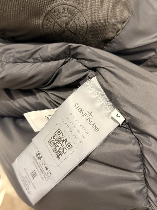 Пуховик Stone Island Ghost Piece