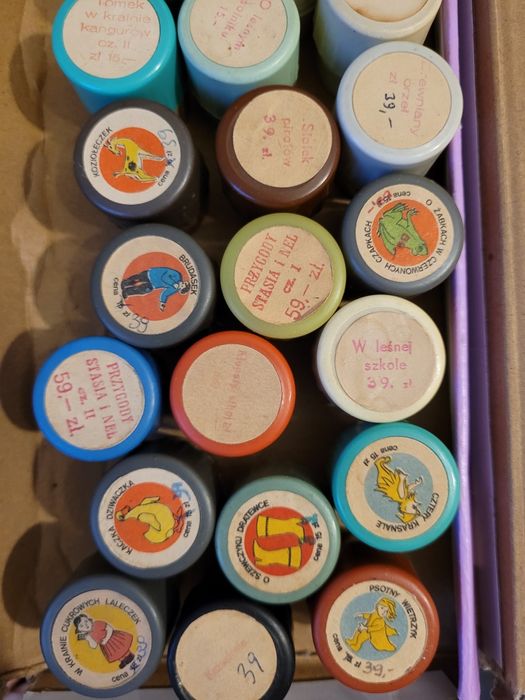 Bajki na rzutnik Ania i Jacek znane tytuły stan bdb