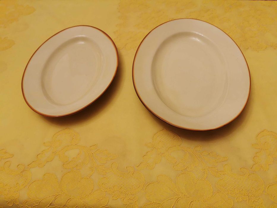 Zastawa stołowa porcelitowa Tułowice PRL
