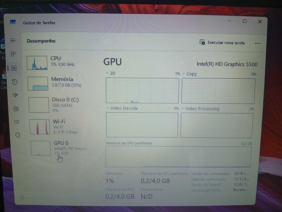 Asus X555L i5 5500U + INTEL HD 5500 + 8GB RAM + SSD