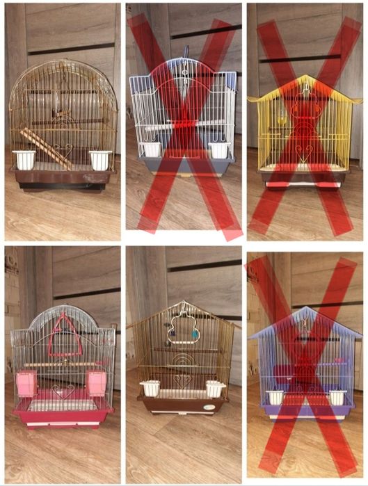 Клетка для попугая птиц "Природа"