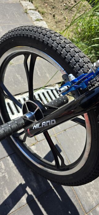 Rower bmx  niebieski