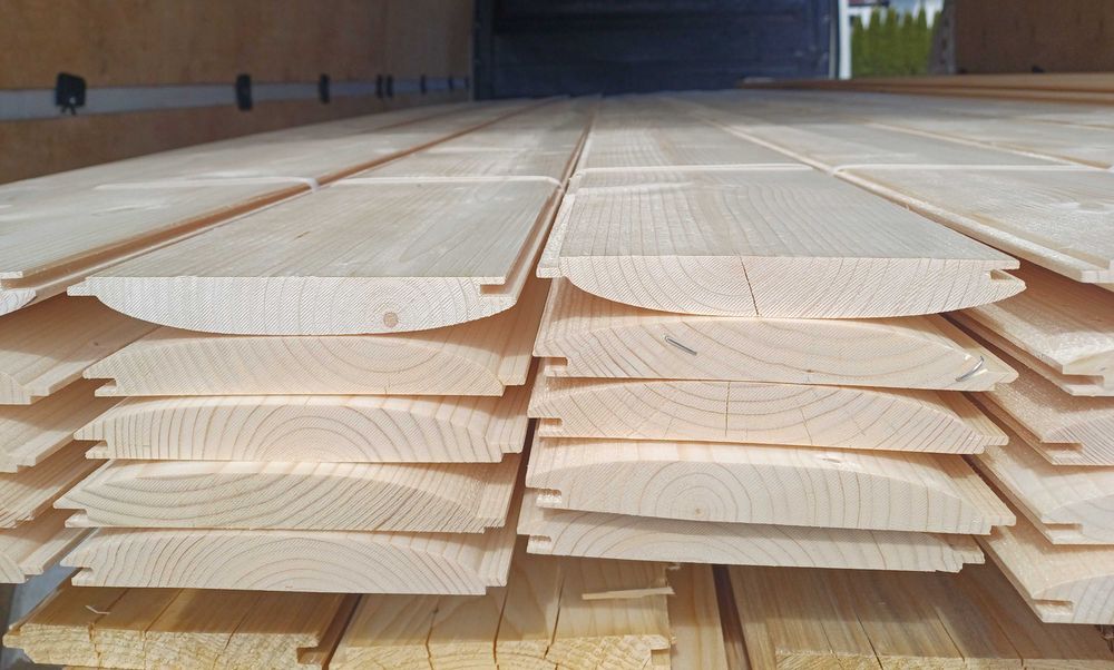 Podbitka boazeria półbal szalówka deska elewacyjna tarasowa heblowana