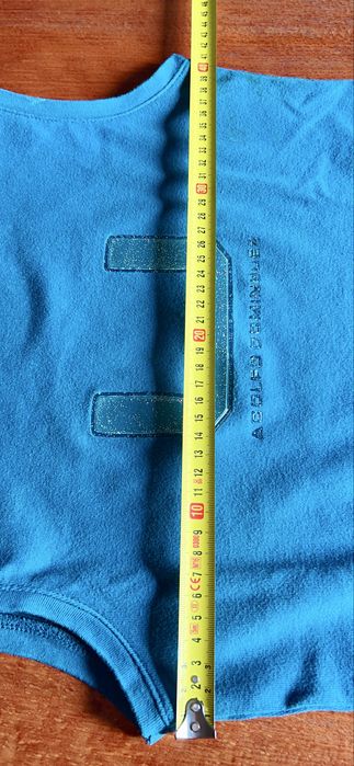 T shirt azul turquesa Adolfo Dominguez