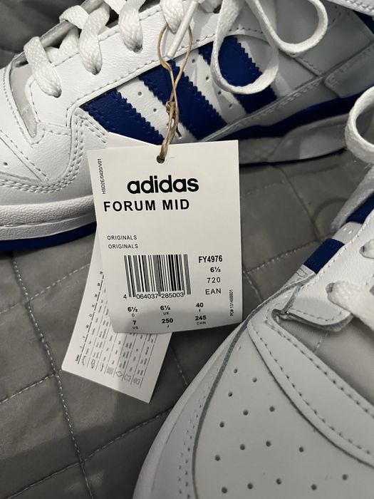 NOWE z metką buty adidas forum mid rozmiar 40 modne unisex street wear